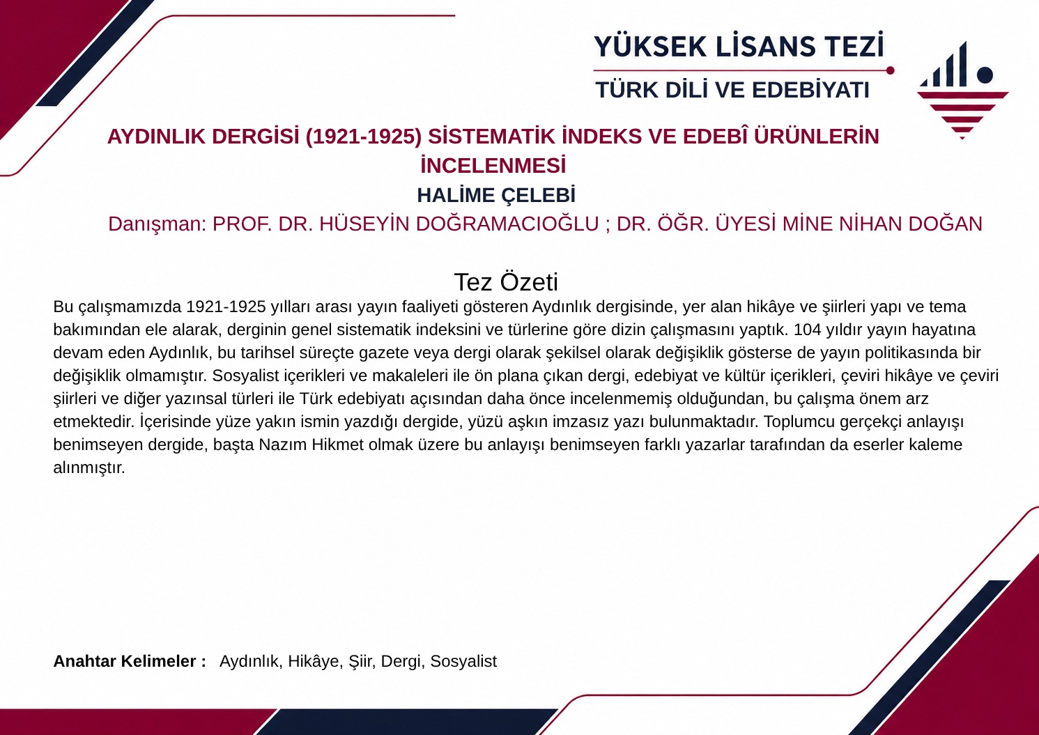 E-Tez Bülteni Sayı 2 - 12